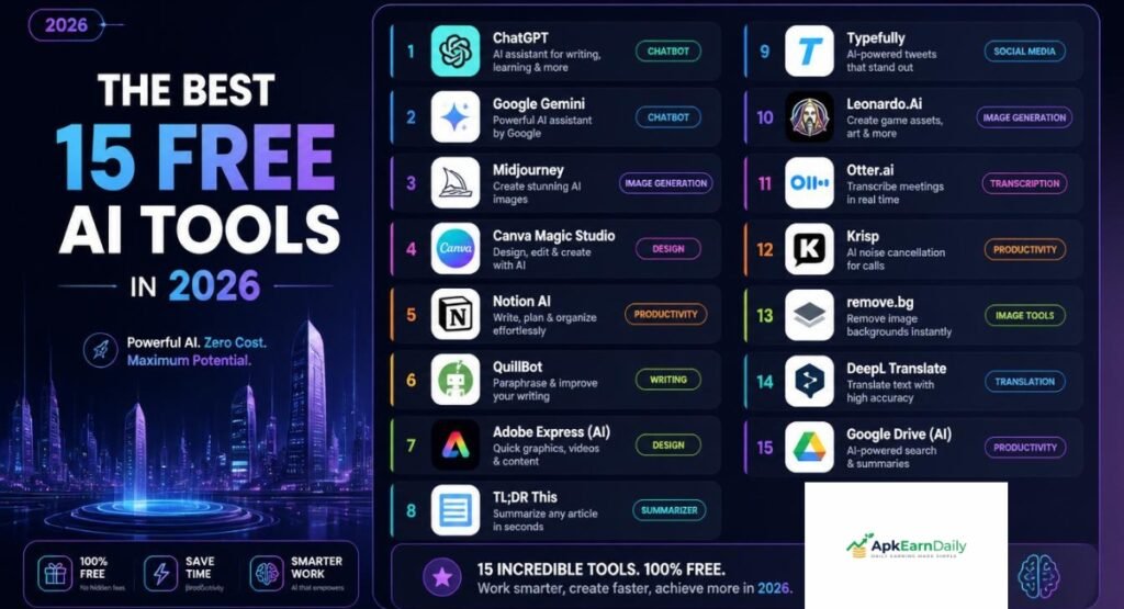 Best Free AI Tools in 2026