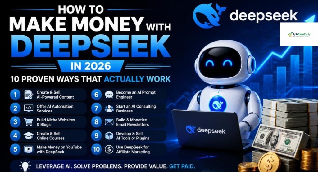 How to Make Money with DeepSeek in 2026: 10 Proven Ways That Actually Work
