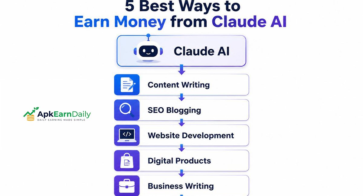 5 Best Ways to Earn Money from Claude AI