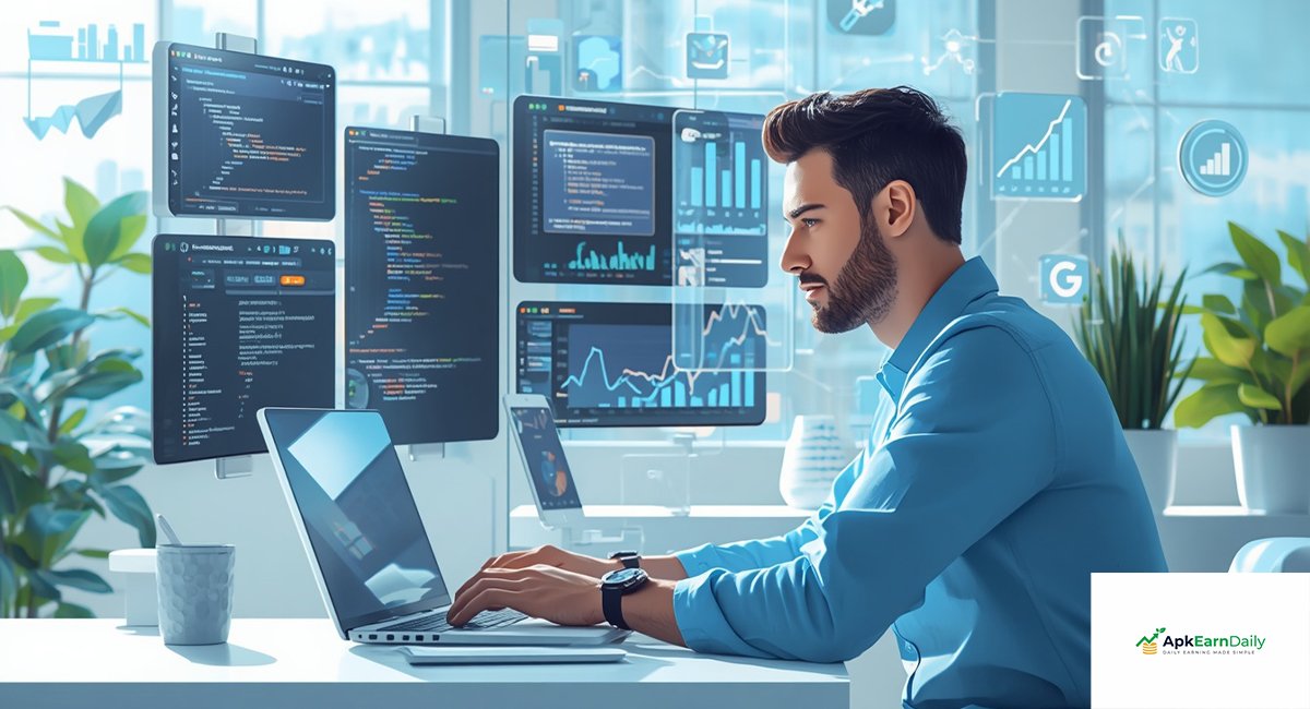 AI coding freelancer earning online