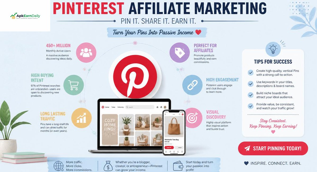 Best Ways to Earn Money from Pinterest in Pakistan