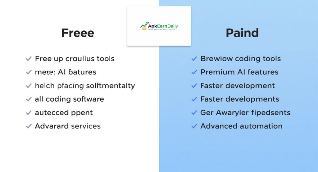 Free vs paid AI coding software