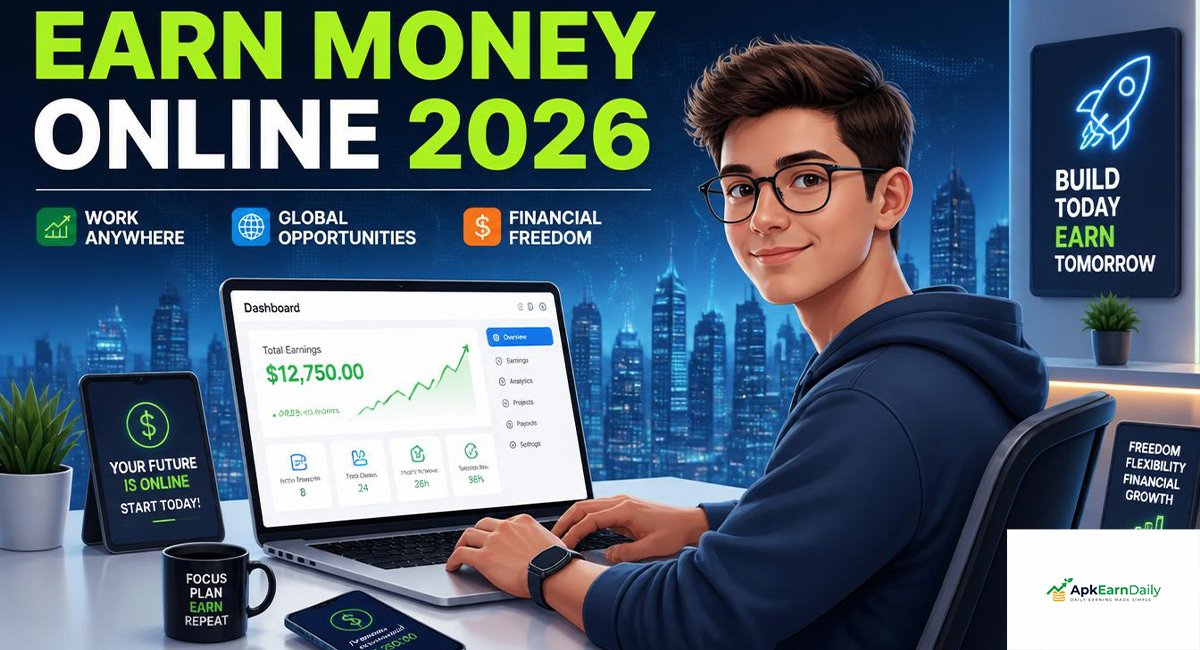 How to Earn Money Online in 2026: 15 Best Ways to Earn Money in 2026